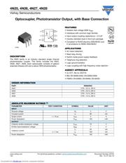 4N25-X009 datasheet.datasheet_page 1