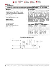 SN74HC74DRG4 datasheet.datasheet_page 1