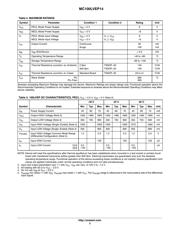 MC100LVEP14DT 数据规格书 3