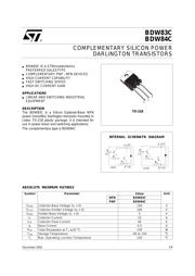 BDW84C datasheet.datasheet_page 1