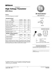 MPSA44RL1 datasheet.datasheet_page 1