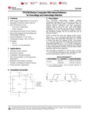 TPS3700DDCR Datenblatt PDF