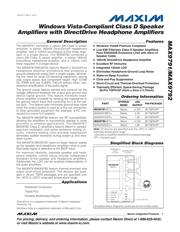 MAX9791 datasheet.datasheet_page 1