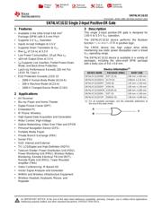 SN74LVC1G32YEAR datasheet.datasheet_page 1