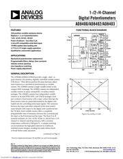 AD8402ARU100 datasheet.datasheet_page 1