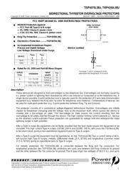 TISP4070L3BJ 数据规格书 1