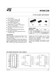 M74HC238TTR datasheet.datasheet_page 1