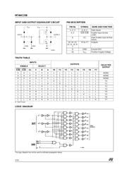 M74HC238TTR datasheet.datasheet_page 2