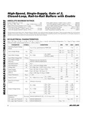 MAX4222EEE/GH9 datasheet.datasheet_page 2