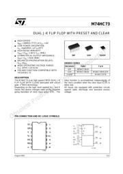 M74HC73M1R datasheet.datasheet_page 1