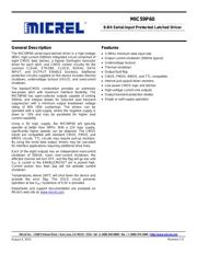 MIC59P60BV 数据规格书 1