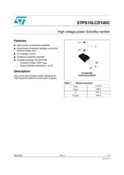 STPS10LCD100C datasheet.datasheet_page 1