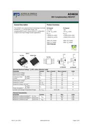 AO4616 datasheet.datasheet_page 1