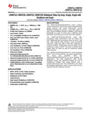 LMH6720MF/NOPB datasheet.datasheet_page 1