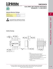 HMC204C8 数据规格书 6