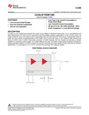 CC2595 datasheet.datasheet_page 1