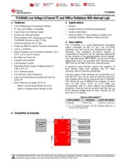 TCA9544APWR 数据规格书 1