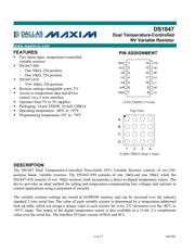 DS1847B-010 datasheet.datasheet_page 1