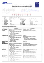 CL21C101JC61PNC 数据规格书 1