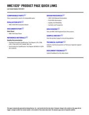 HMC1020LP4ETR datasheet.datasheet_page 2