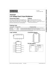 74LVX157SJ datasheet.datasheet_page 1