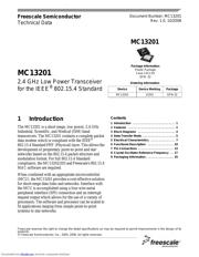 MC13201 数据规格书 1