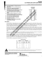 CDC2509PWRG4 datasheet.datasheet_page 1