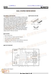 NJM3773 datasheet.datasheet_page 1