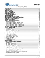 WM8988LGECN/V datasheet.datasheet_page 2