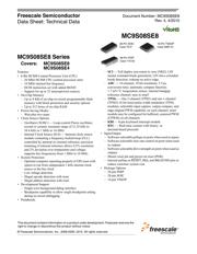 MC9S08SE8CWLR datasheet.datasheet_page 1