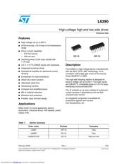 L6390 datasheet.datasheet_page 1