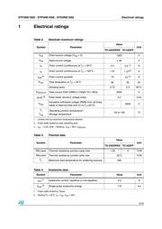 STD3NK100Z 数据规格书 3