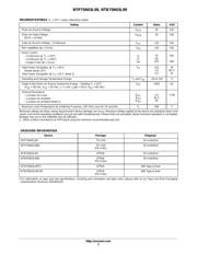 NTB75N03L09T4G datasheet.datasheet_page 2