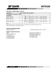 XRT6164CD datasheet.datasheet_page 5