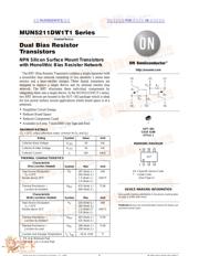 MUN5211DW1T1 数据规格书 1