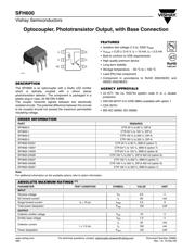 SFH600-2 Datenblatt PDF