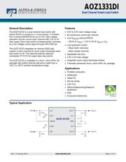 AOZ1331DI 数据规格书 1