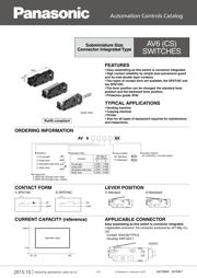 AV634564 datasheet.datasheet_page 1