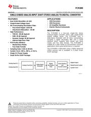 PCM1800E datasheet.datasheet_page 1