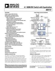 AD8197ASTZ datasheet.datasheet_page 1