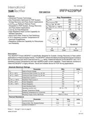 IRFP4229PBF 数据手册