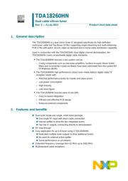 TDA18260HN/C1551 datasheet.datasheet_page 1