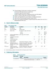 TDA18260HN/C1 数据规格书 2