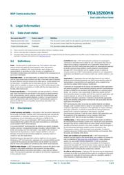 TDA18260HN/C1551 datasheet.datasheet_page 5