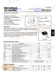 IRF9Z24 datasheet.datasheet_page 1