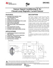 DRV401 datasheet.datasheet_page 1