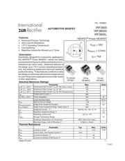 IRF3805 Datenblatt PDF