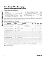 MAX9075EUK+ datasheet.datasheet_page 2