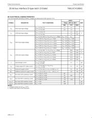 74ALVCH16841 数据规格书 5