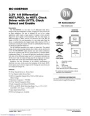 MC100EP809 datasheet.datasheet_page 1